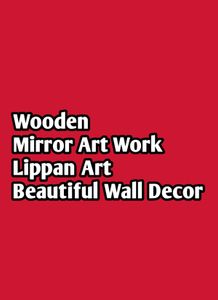 Lippan Art MudMirror Wall Decor Handmade Wal