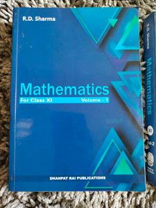 R.D. SHARMA CLASS 11 BOTH VOL 1&amp;2