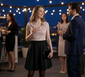 🌸 H&amp;M Flamingo Pink Cowl Neck Floral Top 🌸