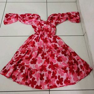 Floral Tiered Mini Dress