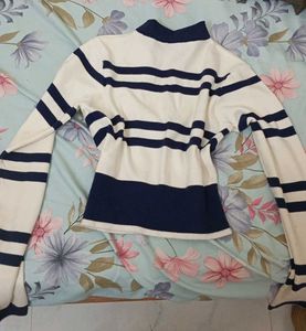 Striped Long Sleeve Top