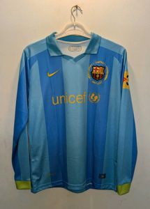 Messi Retro Barcelona Full sleeves Jersey (2007)