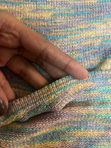 stylis crop Knit pullover