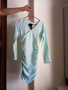 Ruched Bodycon Mini Dress