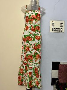 Pintrest Floral Maxi Dress