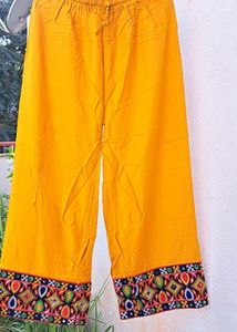 New Fancy Palazzo Pant Embroidery