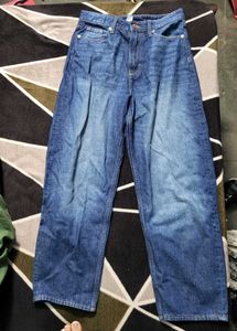 Barrel Fit Jeans-H&amp;m