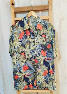 Floral Print Shirt Size-40