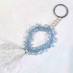 Beaded Tassel Keychain