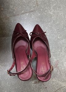 Bow Slingback Stiletto Heels