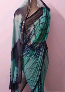 Tie-dye Saree