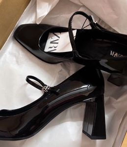 Zara Mary Jane Heels