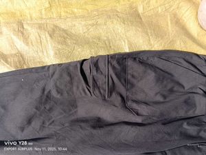 Comfy Black Cargo Joggers