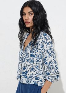 Paisley Print Top
