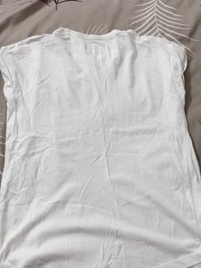 White Graphic Tee