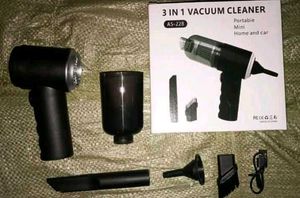 3 in 1 Car Mini Vacuum Cleaner