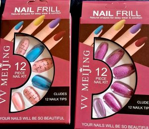 12 Fake Nails Set