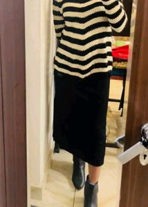 Korean Chic Pencil Skirt | Stretchy &amp; Sleek | New
