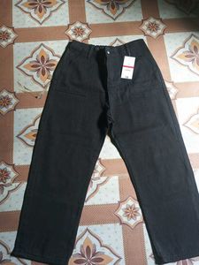 Black Wide Leg Forever 21 Pants