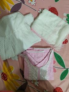 Short Kurta With Salwar And Dupatta