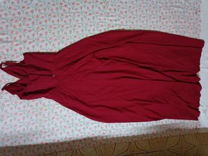 Redish Maroon Partywear Gown