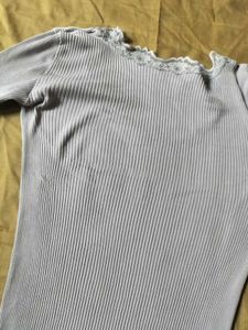 Lavender Ribbed Top