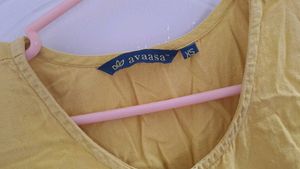 Mustard Kurta For Women