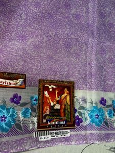 Floral Printed Designer Cotton Saree