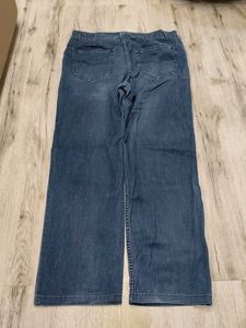 Ma2142 Black dot baggy jeans waist 36 inches