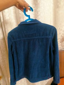 Nevy blue velvet jacket