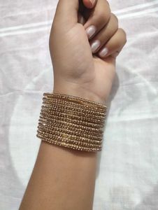 Stone Bangles Set 🧡