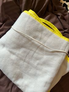 Set Of Cloths In Bag With Electronic Bed Heater