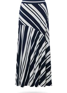 Striped Maxi Skirt