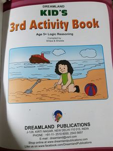 Dreamland Kid&#39;s 3rd Activity Book