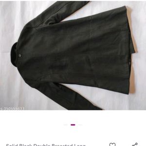 bLack long coat