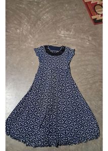 Blue Patterned Sundress