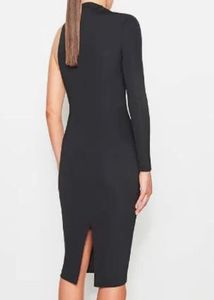 Asymmetrical Bodycon Dress
