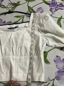White Crop Top