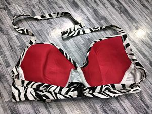 Zebra 🌾42DPrint Padded Bra