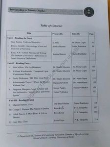 BA (Hons) English Books , Set Of 3 ( Sem 1 )