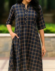 💃👗Checkered Midi Dress👗💃