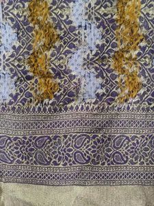 Elegant Purple Banarasi Silk Saree