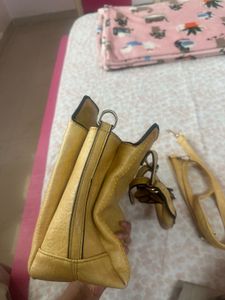 Butter Yellow Bag