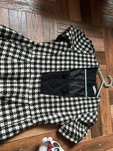 Houndstooth Mini Dress