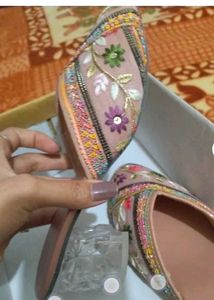 🆕 🆕 Embroidered Heel Mules⛸️