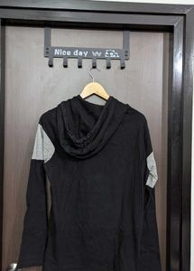 A Medium Size Hooded Wrogn Tee