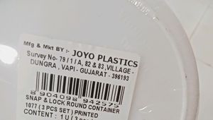 Joyo 3pcs Storage Containers