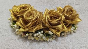 Golden Rose Hair Piece