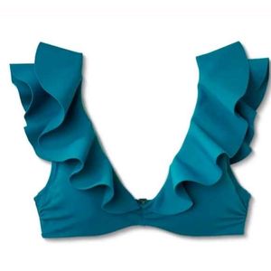 Ruffle Bikini Top