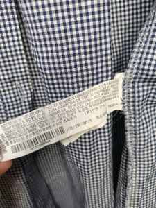 ZARA Checkered Long Sleeve Shirt
